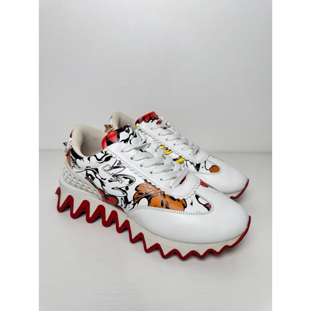 Christian Louboutin 'CL-Arts' Loubishark Sneakers SZ 39 Women's Excellent